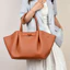 Anh Mới Da Lộn Tất Cả Trận Đấu Cánh Lớn Túi Xách New York Dung Tích Lớn Tote Nữ Túi Dung Tích Lớn Di Động Một Vai