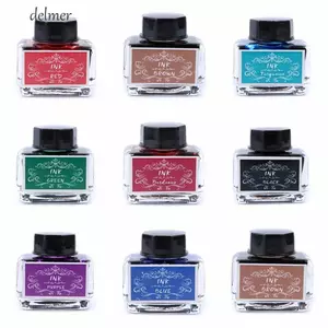DELMER Mực Nhiều Màu Sắc, Mực Không Carbon Viết Không Carbon, Tranh Graffiti Trường Học Đổ Lại Bút Mực Học Sinh