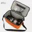 apill Túi đựng ống kính máy ảnh Hộp đựng máy ảnh DSLR chống nước Bộ tổ chức lưu trữ có đệm chống sốc có ngăn nylon di động cho máy ảnh SLR (Màu cam)