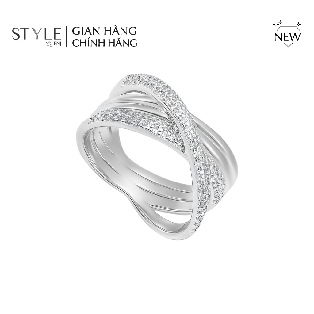 925 Silver Ring by STYLE by PNJ Official Store
