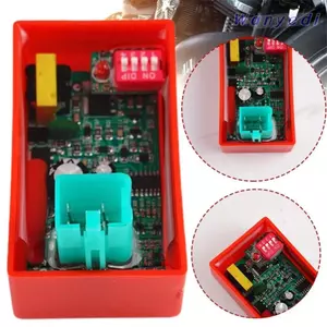 WANYEDI Xe Máy CDI Đánh Lửa, Đánh Lửa Động Cơ 4 Pin 4 Pin Khởi Động CDI, Bộ Điều Khiển Động Cơ Cắm Kép Phụ Kiện Xe Máy