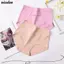 Quần Lót Nữ NICOLOO, Quần Lót Cotton Cao Cấp Màu Trơn, Thoải Mái Với Túi Dây Kéo Tất Cả Các Mùa Quần Lót Co Giãn Thoáng Khí Nữ