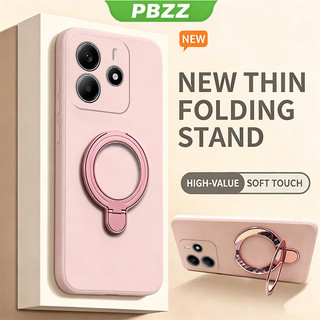 Ốp Lưng PBZZ Cho REDMI NOTE 14 4G NOTE 14 PRO 5G Vỏ Điện Thoại Lo Âu Vỏ Mềm Silicon Chống Sốc Thiết Kế Mới Thẩm Mỹ Có Giá Đỡ Cho Nam Dễ Thương Tím YTXUZJ3