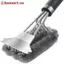 ZK BBQ Grill Brush Scrubber Dụng cụ làm sạch thịt nướng Dây thép không gỉ VN