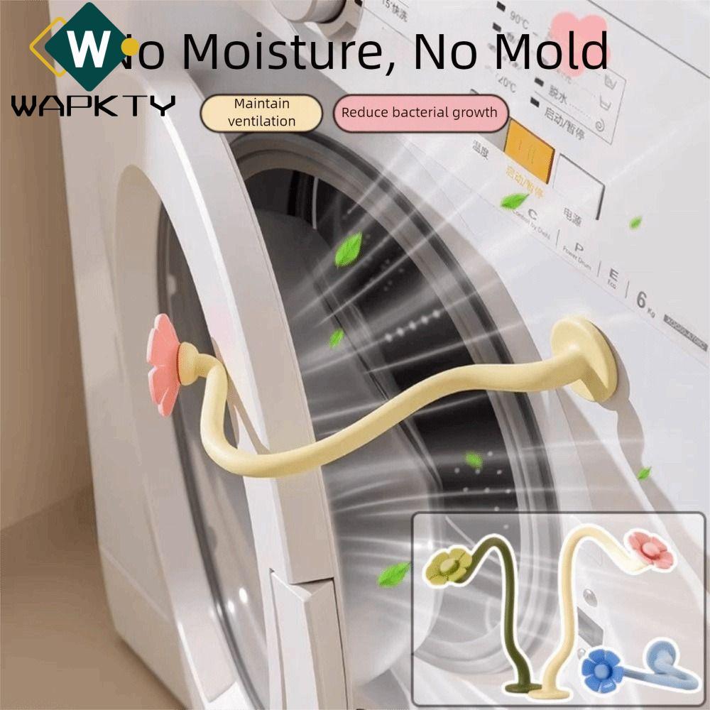 Thanh hỗ trợ cửa máy giặt WAPKTY, Bộ giới hạn thông gió thông gió và ngăn ngừa nấm mốc Máy giặt chống đỡ cửa, Chống đỡ cửa giặt từ tính cho máy tải phía trước