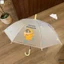 Ô tự động 3 tầng trong suốt dễ thương - Tay cầm dài chống mưa theo chủ đề Shinchan cho trẻ em