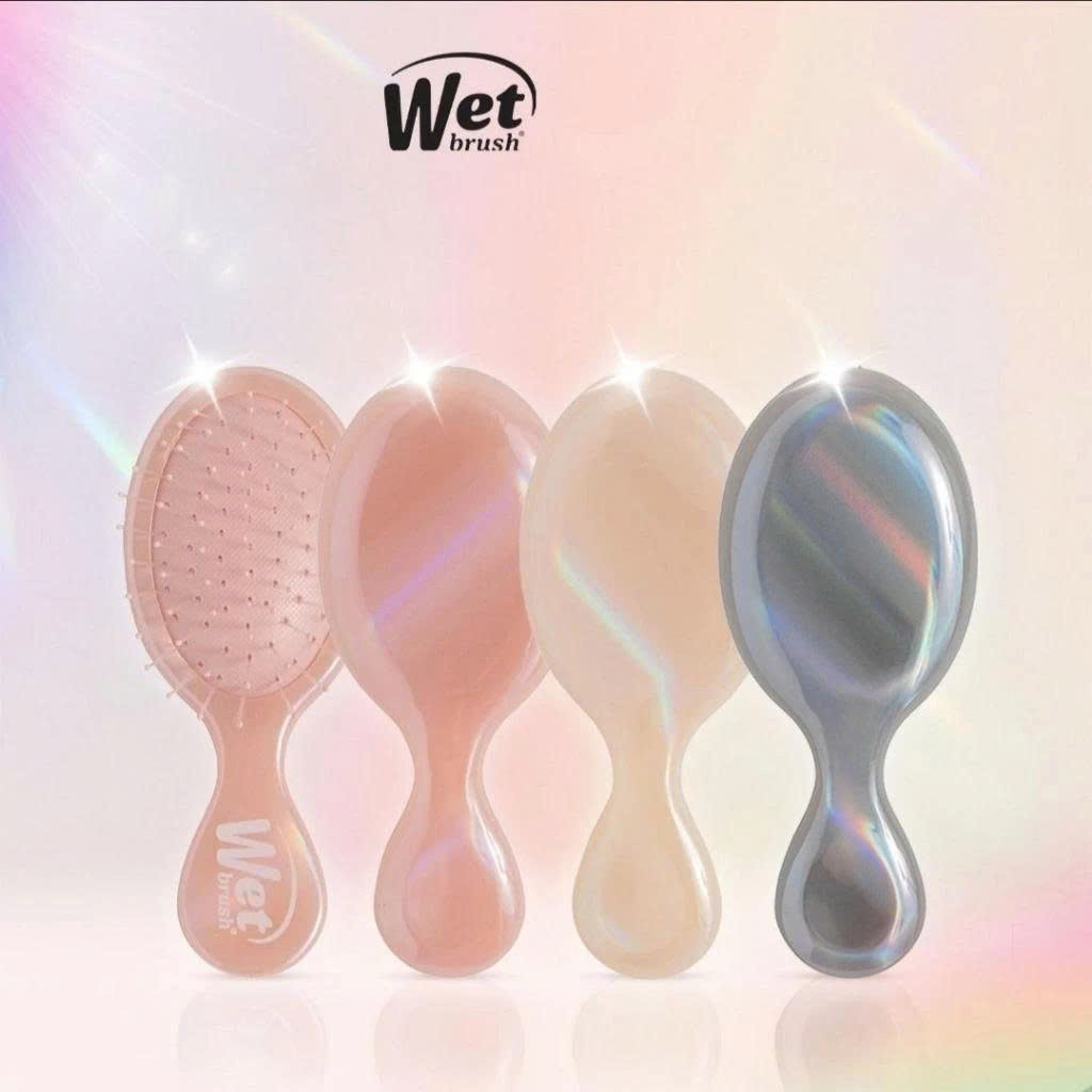 Lược chải tóc WetBrush Mini Detangler Iridescence Icon