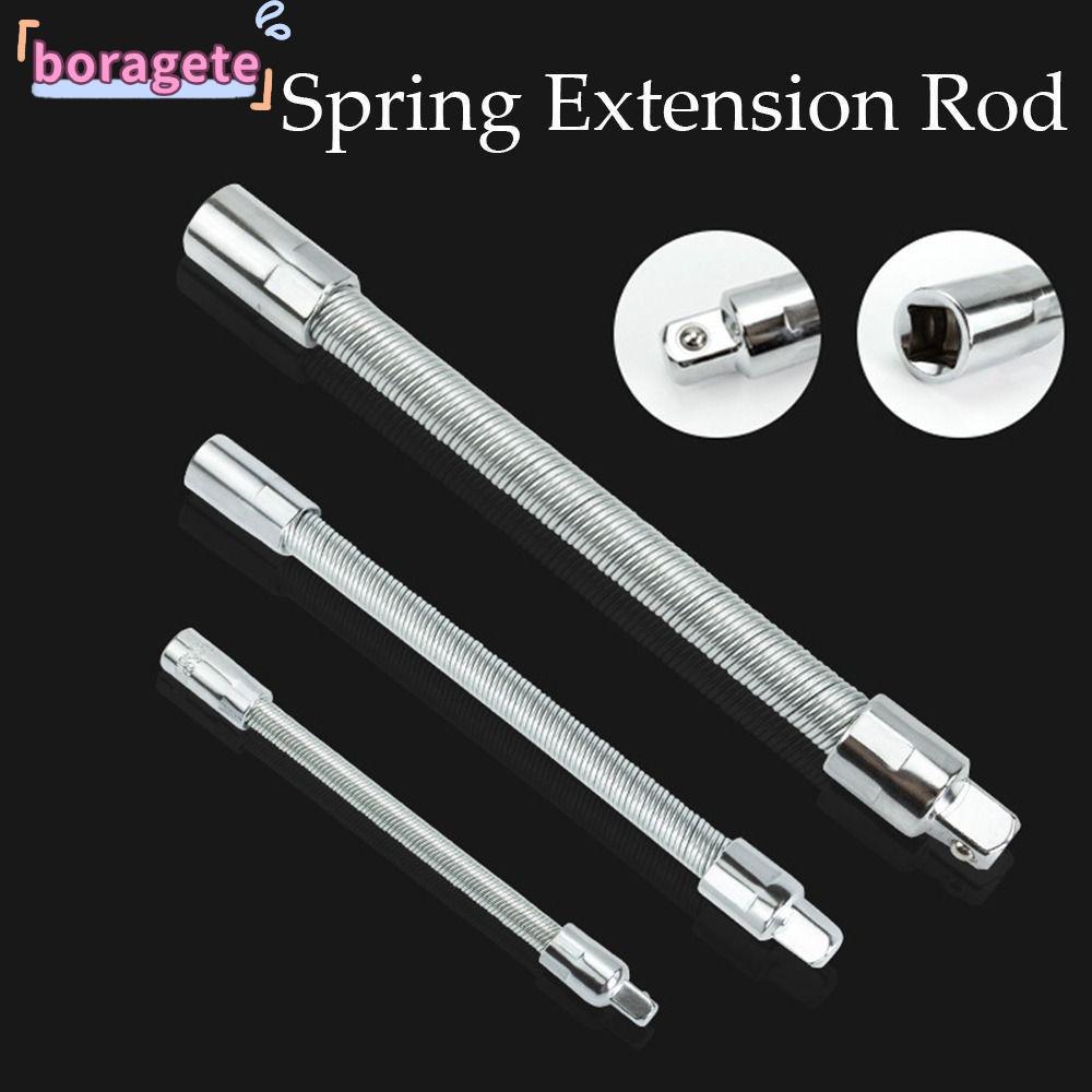 BORAGETE 1 Thanh nối dài ổ cắm ổ cắm, Thanh nối dài cột Ratchet trục linh hoạt, Đầu chuyển đổi Mô-men xoắn cao 1 / 4 3 / 8 1 / 2 Bộ chuyển đổi thanh kết nối Máy khoan điện tử