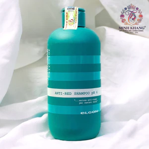 Dầu gội khử sắc đỏ, ánh cam Elgon Colorcare Anti - Red Shampoo 100ml [ MK ]