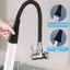 Vòi chậu rửa NS 360° Vòi bếp đa năng xoay được 2 chế độ ổ cắm Vòi silicon Vòi trong tường NS
