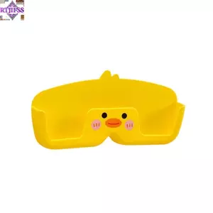 Giá để đồ kính RTJIFSS, Trang trí tủ quần áo Kính râm không đục lỗ Giá đỡ màn hình, Hộp lưu trữ kính mắt hình ngôi nhà gắn tường hoạt hình cho máy tính để bàn / phòng tắm / phòng ngủ