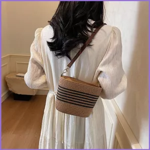 Túi đeo chéo SQ11 Túi đeo vai phong cách giản dị Phong cách cổ điển Phong cách tự nhiên Phong cách mộc mạc