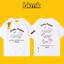 Bkmk giản dị cỡ lớn mùa hè bé trai áo thun ngắn tay quần áo phong cách nước ngoài dáng rộng cotton nguyên chất thiết kế hợp thời trang cảm giác in hình chó 0609