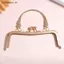 # HB # Khung Ví Kim Loại Có Tay Cầm Cong Kiss Lo Khóa Phần Cứng Cho DIY Handmade Túi Đựng Tiền Xu Buổi Tối Túi Ly Hợp Làm Phụ Kiện.