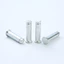 Đầu phẳng có khe cắm Vòng tròn Pin Trục Thép Carbon Xanh Trắng Kẽm Định vị Hình trụ Pin Trục Đuôi Khe Pin Phụ kiện máy móc