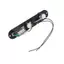 AIHOM 1 Tấm Sắt Prewired Đàn Guitar Dây 3 Chiều Công Tắc Tải Núm Dây Tuyến Tính Lắp Ráp Để Nâng Cấp Âm Thanh Chuyên Nghiệp,