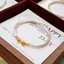 Vòng Tay Bạc Men Bầu Cao Cấp, Size 58mm Vừa Vặn, Thủ Công Thanh Lịch, Quà Tặng Phong Cách Chunky