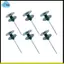 Kim loại mạ kẽm 10 Inch Hướng dẫn vòi vườn Spike 6 gói Bảo vệ vòi cọc hạng nặng hàng đầu để bảo vệ thực vật