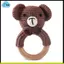 Bé Sơ Sinh Lục Lạc Gỗ Móc Gấu Handmade Thú Nhồi Bông Đồ Chơi Cầm Cho Sự Phát Triển Sớm Hữu Cơ