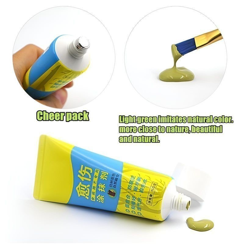 Bộ 5 Món Ghép Cây Chuyên Dụng - Dao Ghép Cong + Kéo Cắt Cành + Keo Liền Sẹo 100g + Băng Ghép Tự Hủy