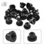 20 Chiếc Đai Ốc Nylon Đen Cho E36 E39 E46 E60 E61 E65 E90 E91 X3 Tuổi Thọ Dài