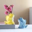 THEGIRL8B Chậu trồng cây mọng nước, Bình hoa trang trí độc đáo hình cá, Mini nghệ thuật thủ công mô phỏng chậu cây trang trí trang trí máy tính để bàn