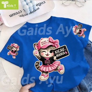 COD✅ (Hồ Chí Minh)Kids T Mall Áo phông tay ngắn In hình hoạt hình Áo Kiểu rộng và ấn tượng Trẻ em thời trang #VN188
