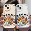 Ốp Lưng Samsung Galaxy A07 A06 A05 A04 A17 A16 A15 A14 A13 A25 A23 A22 A35 A33 A32 A31 A56 A55 A52 A51 A50 Kem Vồng Cong Edge Motif Gấu Dễ Thương NYK404