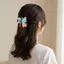 Kẹp Cá Mập Nhựa WEETW, Kẹp Tóc Acrylic Vuốt Tóc Anh Đào, Hình Học Retro Trái Cây Lớn Tóc Lấy Kẹp Bé Gái