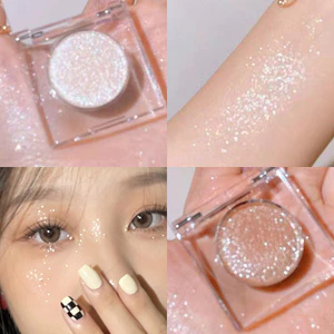 Phấn Mắt Đơn Ánh Nhũ Kim Tuyến Mịn Lì Bắt Sáng Đa Chiều Cho Mắt Và Bọng Mắt Tự Nhiên Lâu Trôi Cao Cấp