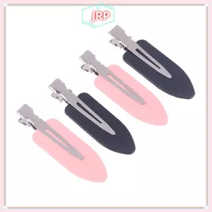 JRP 10 Cái / bộ Không Uốn Cong Liền Mạch Kẹp Tóc Trang Điểm Kẹp Rửa Mặt Phụ Kiện Liền Mạch Barrettes Salon Tạo Kiểu Phụ Kiện Cố Định JRP