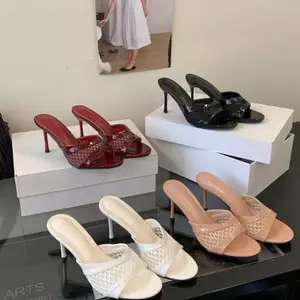 TT Cao Gót Trắng Lưới Flip-Flops Nữ Mùa Hè Phong Cách Mới Tính Khí Giày Sandal La Mã Dép