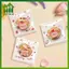SWEET 100 Chiếc Túi Nhựa Trong Suốt Cảm Ơn Bạn Túi Tự Dính Cho Tiệc Tự Chế Quà Tặng Hạt Bông Tai Túi DIY Trang Sức Túi Ngủ n