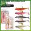 SWEET Glow-In-The-Dark T-Tail Dẫn Mồi Mềm 9,5cm 20g Móc Đơn Long Lanh Bionic Mồi Câu Cá Biển n