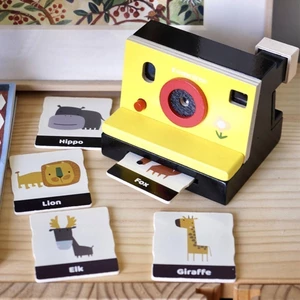 Retro Instant Camera Đồ Chơi Boxy Sinh Vật Hình Thẻ Đồ Chơi Máy Ảnh Cho Trẻ Em