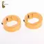 2 Chiếc Khóa Xe Đạp Nhẫn Cố Định Độ Dày 8 / 12 Mm Tay Cầm Thanh Cầm Đầu Phần Hợp Kim