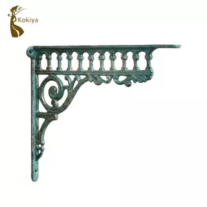 Giá đỡ kệ treo tường bằng gang thanh lịch cho kệ mô-đun và tủ sách treo tường sang trọng Trang trí kệ sách