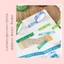 Bộ băng Washi BEABOUT, 20 cuộn Băng Washi dài 2m rộng 10mm, Hoa văn trái cây đầy màu sắc Băng che mặt họa tiết thực vật để lưu niệm