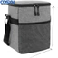 <cosyh>Oxford Floral Print Insulated Lunch Bag for Women Portable Foldable Picnic