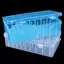 VFZ 42 Trục Chỉ May Hộp Trong Suốt Dây Kim Sắp Xếp Lưu Trữ Hộp Đựng OTE