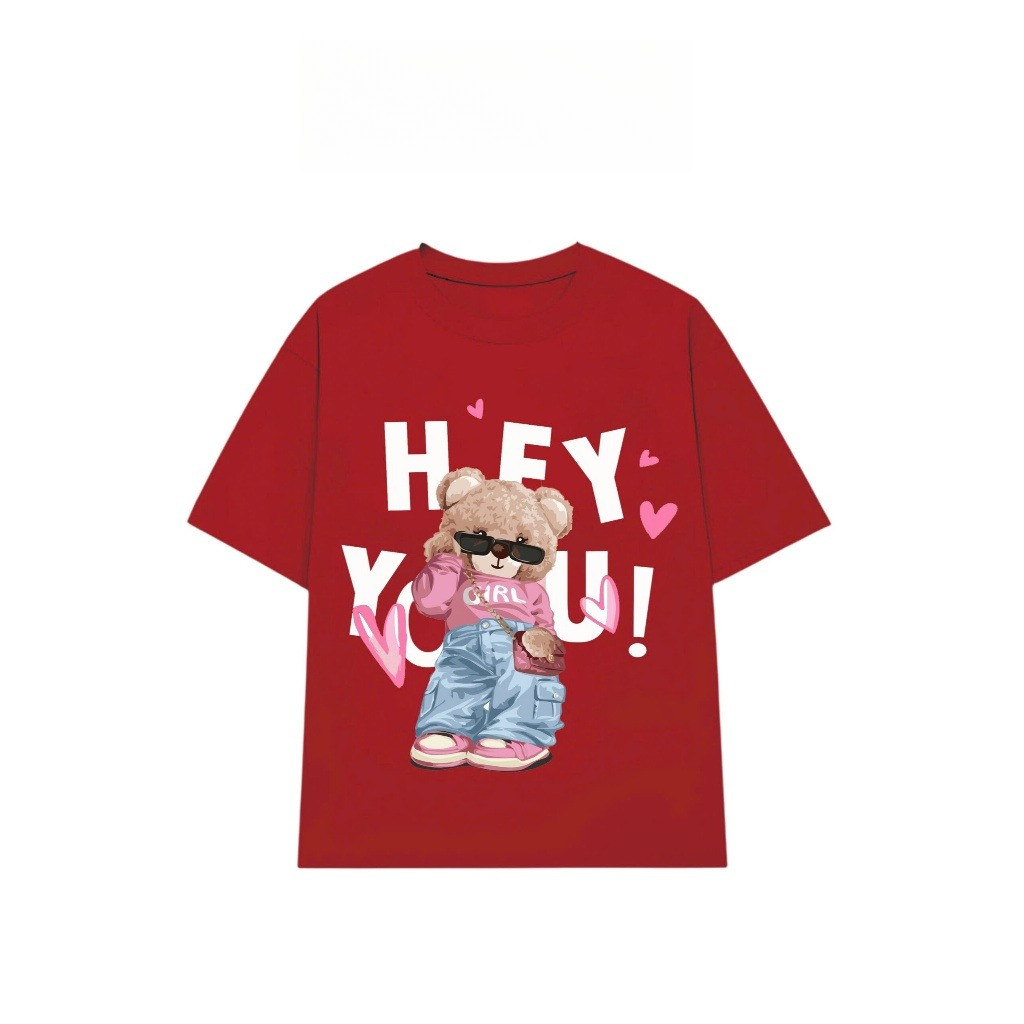 Áo Thun Nam Nữ cotton 100% mẫu HEY YOU Fullbox form UNISEX NĂNG ĐỘNG THOẢI MÁI