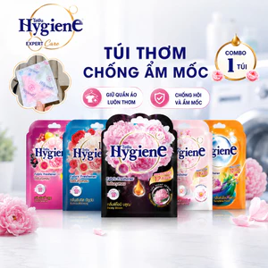 Túi Thơm Mát Hygiene 8g Thái Lan - Treo Tủ Quần Áo - Hương Nước Hoa Cao Cấp Chống Mùi Hôi Ảm Mốc