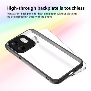 Áp dụng cho Oppo Reno15 F CPH2801 Reno15 FS RENO15F CPH2801 Vỏ điện thoại vỏ mềm bảo vệ đệm khí bốn góc trong suốt cao cấp