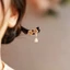 WHX-Sakura Mun Kẹp Tóc Đơn Giản Handmade Kẹp Tóc Sườn Xám Phụ Kiện Cuộn Kẹp Tóc Mun Màu Hồng Vỏ Kẹp Tóc Trung Quốc