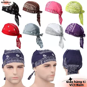 Mũ cướp biển NORDICLIE Mũ Cotton có thể điều chỉnh Mũ rụng tóc khô nhanh