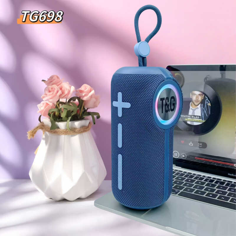 Loa Bluetooth TG698 chính hãng Loa siêu trầm chống nước Âm thanh nổi nhỏ TWS Bass siêu chất BH 3 tháng