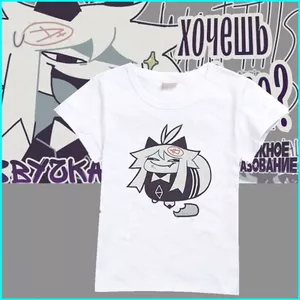 SY3 Cơ Bản Giấy Giáo Dục Cosplay Vải 3D Mùa Hè Áo Thun Anime Tay Ngắn Top YS3