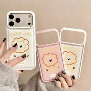 Lion's Milk Coffee Thích hợp iPhone 17p trường hợp điện Coffeehoại 16/15dễ Coffeehươ14