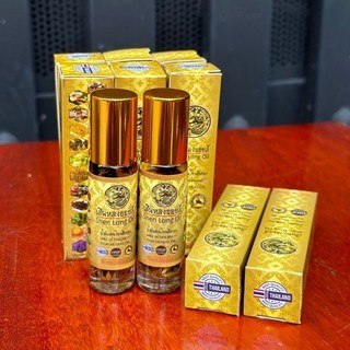 [XÁCH TAY THÁI LAN] Dầu Gió Lăn 22 Vị Thảo Dược Hoàng Gia Shen Long Oil Thái Lan 8ml