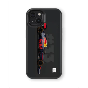 F1 Cool Racing Thích hợp cho iPhone17 17Pro 16 15 13 XR 13mini 8PLUS Vỏ điện thoại chống sốc hai lớp Vỏ bảo vệ toàn diện bóng loáng